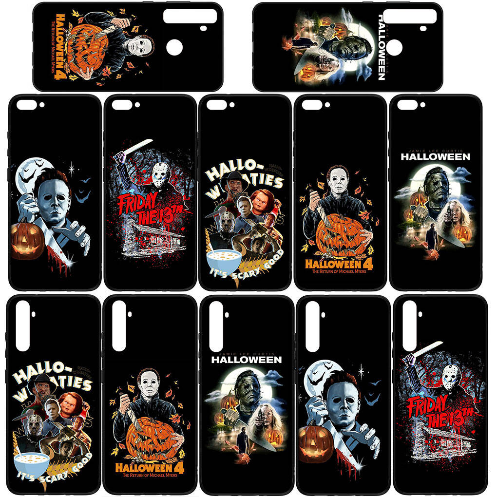 Cover for iPhone 17 16 15 Xiaomi Poco Redmi Note 14 13 12 11 Pro Max Samsung Galaxy S25 S24 9 OPPO Huawei Halloween Curse Of Michael Myers Phone Case