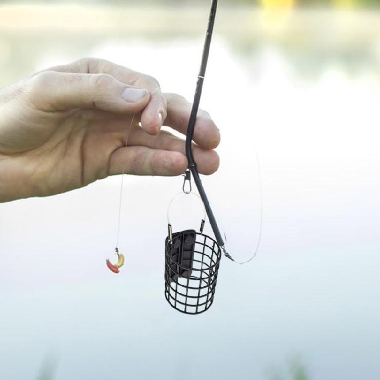 Quickly Load Baits Cage For Trouts Fishing Performances In Changing Water Environment Without Tool
