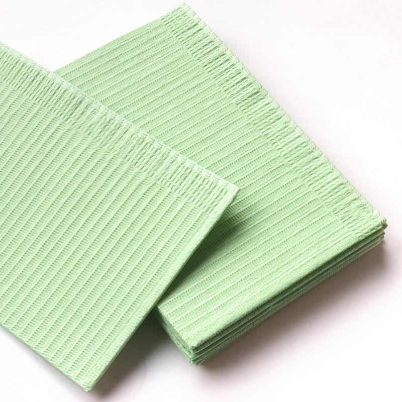 125pcs/bag Medical Tattoo Bibs Absorbent Dentist Napkins Waterproof Backing Disposable Nail Table Cover for Tattoo and Nail Art