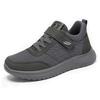 Men's Casual Shoes, Lightweight Elderly Shoes, Middle-aged and Elderly Walking Shoes with Hook-and-loop Closure, Sports Shoes.