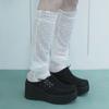 MESH DOT KNEE SOCKS(IVORY)