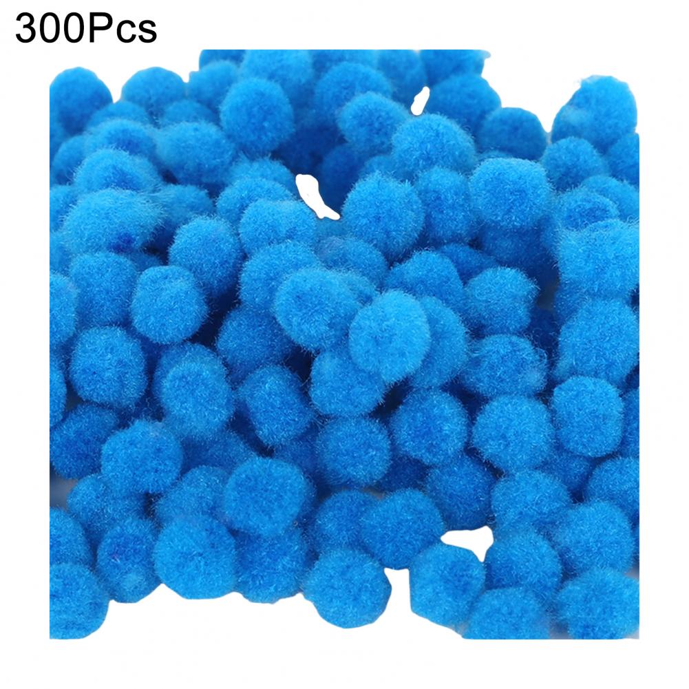 Pom Pom Craft Supplies Colorful Pom Embellishments Crafting Poms 10mm Fluffy Felt Balls for Dolls Diy Decorations for Garland