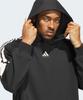 Basketball 3-Stripe Fleece Hoodie - Black / Jz7914