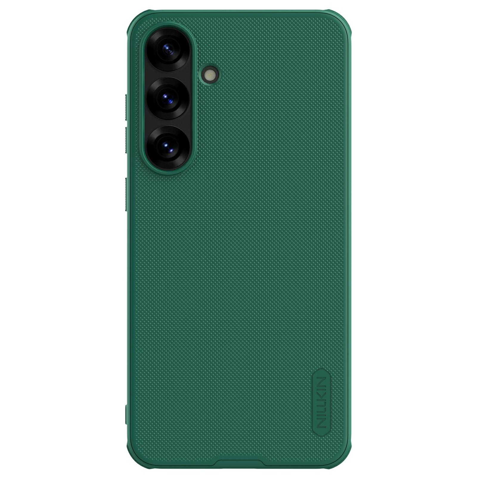 

NILLKIN Frosted Shield Pro Для Samsung Galaxy S25+ Чехол Матовый PC+TPU Чехол для телефона Green