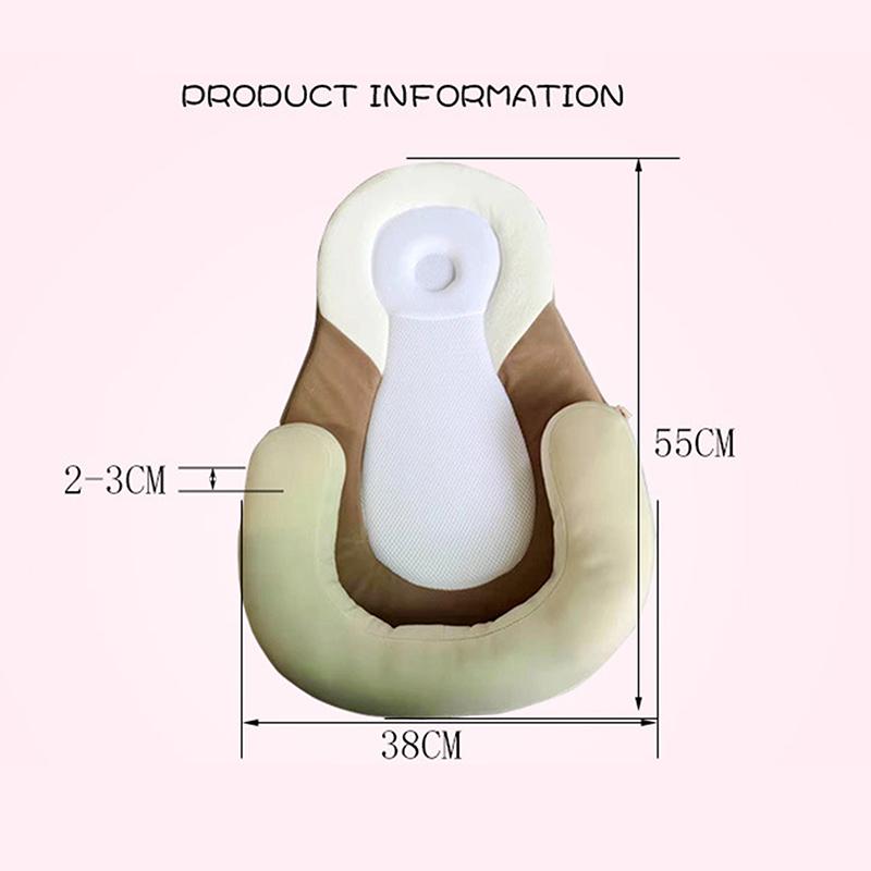 Newborn Baby Anti Spitting Slope Pillow, Baby Anti Overflow And Choking Milk, Lying In The Nursing Bed, Adjustable Slope Cushion