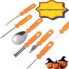 Halloween Pumpkin Carving Knife & Engraving Tool Set - Stainless Steel