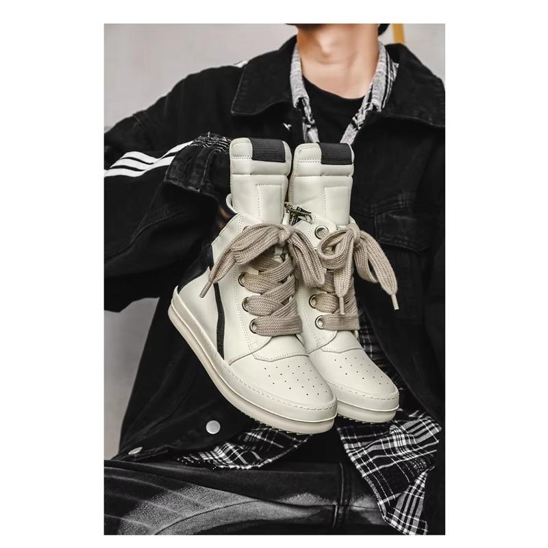 High Sports Shoes Lace-up Ankle Boots Skateboard Shoes Basketball Sneakers Men Sneakers