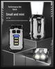 Multifunctional Dual LED Keychain Flashlight with Magnetic COB Side Light and High Brightness Warning Light