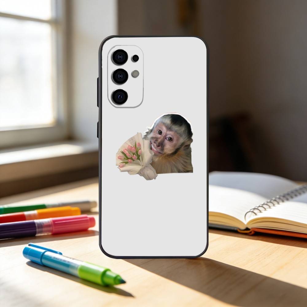 m-Monkey abstract Funny    Phone Case For Samsung S25,S24,S21,S22,S23,S30,Ultra,S20,Plus,Fe,Note,10,9,5G Black Cover