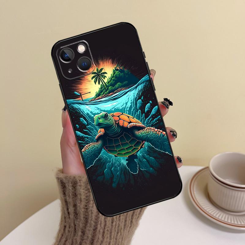 

Sea Turtles Phone Case For iPhone 11 15 12 13 14 16 Pro Max 7 8 Plus X XR XS Mas Shell Cover iPhone 11