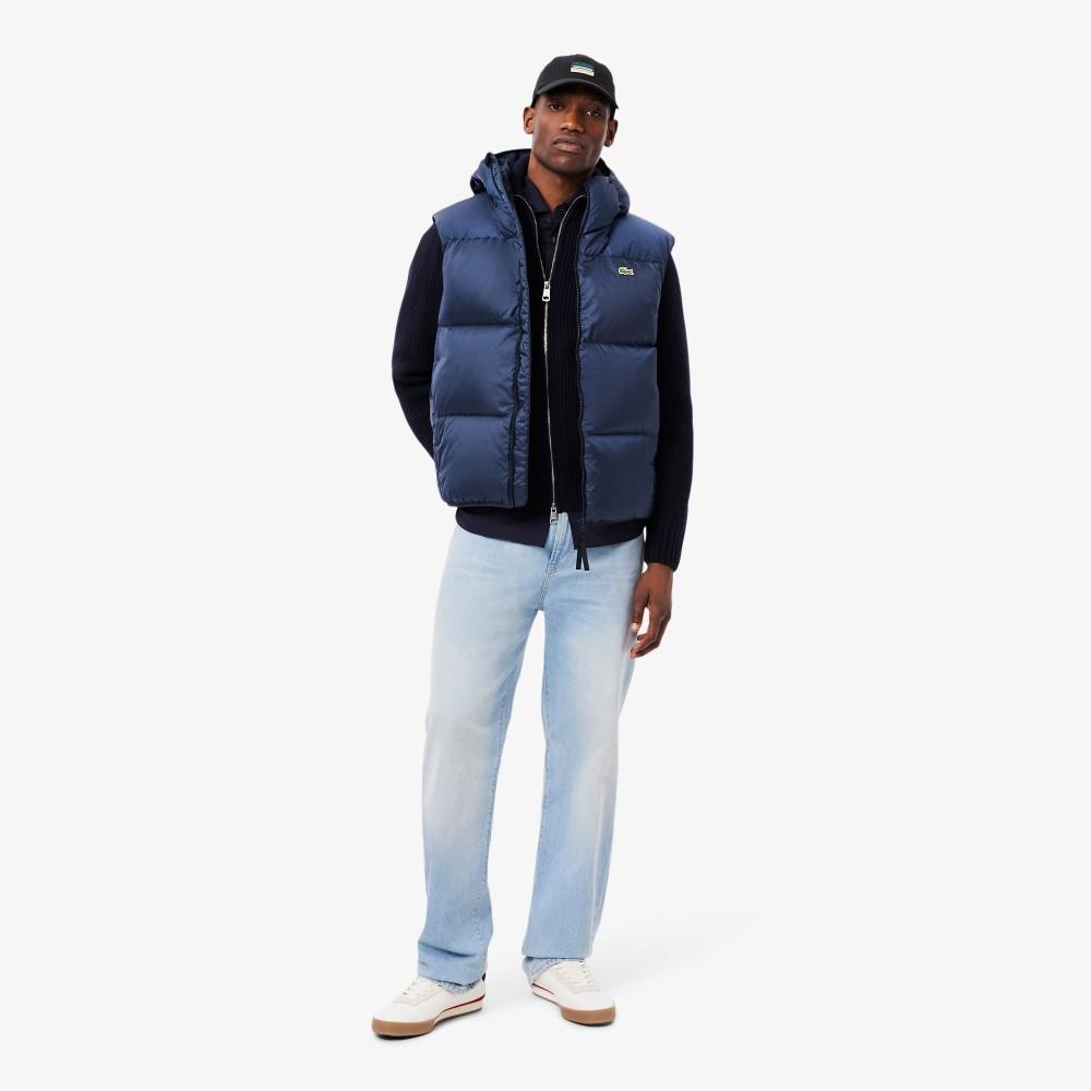 [lacoste] Men's Ripstop Duck Down Vest BH2895-55N166