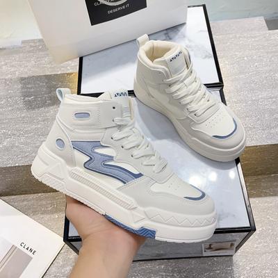 High-Top Shoes Children'S Autumn Casual Sports Shoes New Women'S Shoes Versatile Student Sports Shoes Ins Trendy Board Shoes