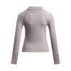Under Armour Meridian UA Soft Training Pullover Long Sleeve T-Shirt Women tops Fatigue-Gray 1389011-015