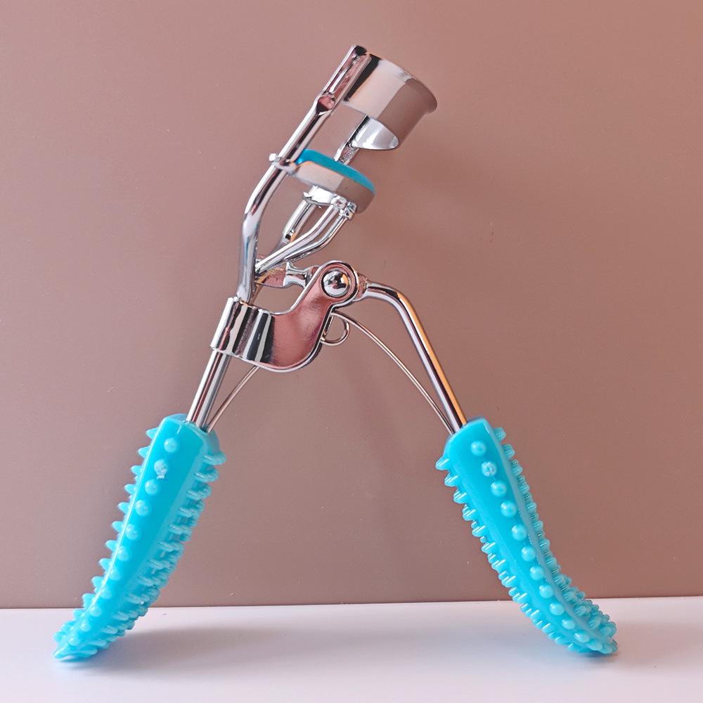 Portable Long-Lasting Wide-Angle Stainless Steel Sunflower Eyelash Curler for Children