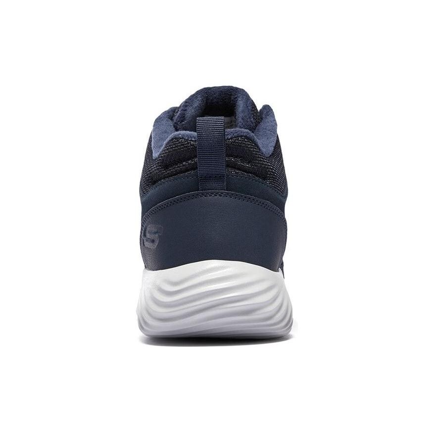 Skechers Ultra Flex 2.0 Men Blue Mid Top Casual Shoes Faux Leather Comfort Breathable 232411-NVY