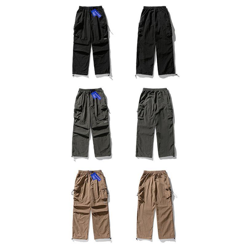 Wassup Outdoor Waterproof Functional Cargo Pants Unisex Wear Spring/Summer Loose All-Match Adjustable Leg Shaping Pants Sports