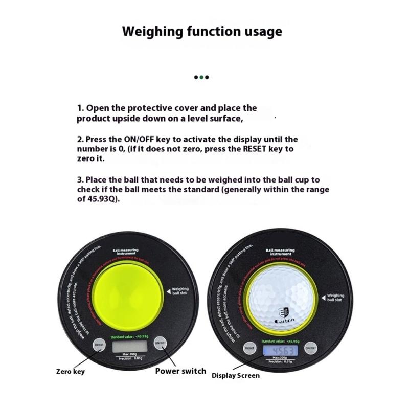 Electronic Golf Ball Liner Template Marker Alignment Tool With Pen Golf Ball Line Marker Tool for Precise Alignment
