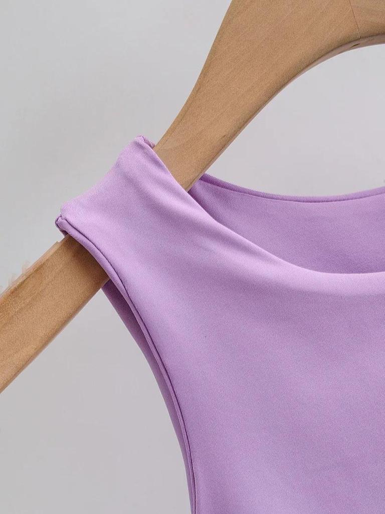 Summer Fashion Women Sexy Slim Tops O-neck Sleeveless Double Nylon Ladies Good Quality Tank Tops 6 Colors