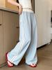 Girls' Summer Thin Pants, Girls' Korean Version Quick Drying Pants, Children's Casual Pants, Girls' Summer Ice Silk Mosquito Proof Pants