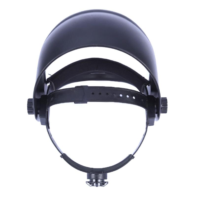 Multifunkční ochranná PC maska Zabraňující svařovacímu záření Blokující jiskry Proti zamlžování Ochranná průhledná maska