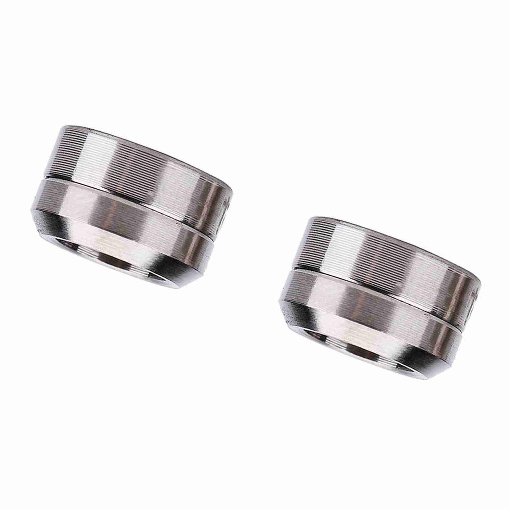 4Pcs/Lot TC4 Titanium Brake Caliper Fixed Bolts Gasket Spacer For Mountain Bike (Titanium)