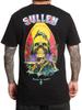 Mürrisch Herren Überlebens Kurzarm Premium T-Shirt Tattoo Stil Insel Schädel T-Shirt