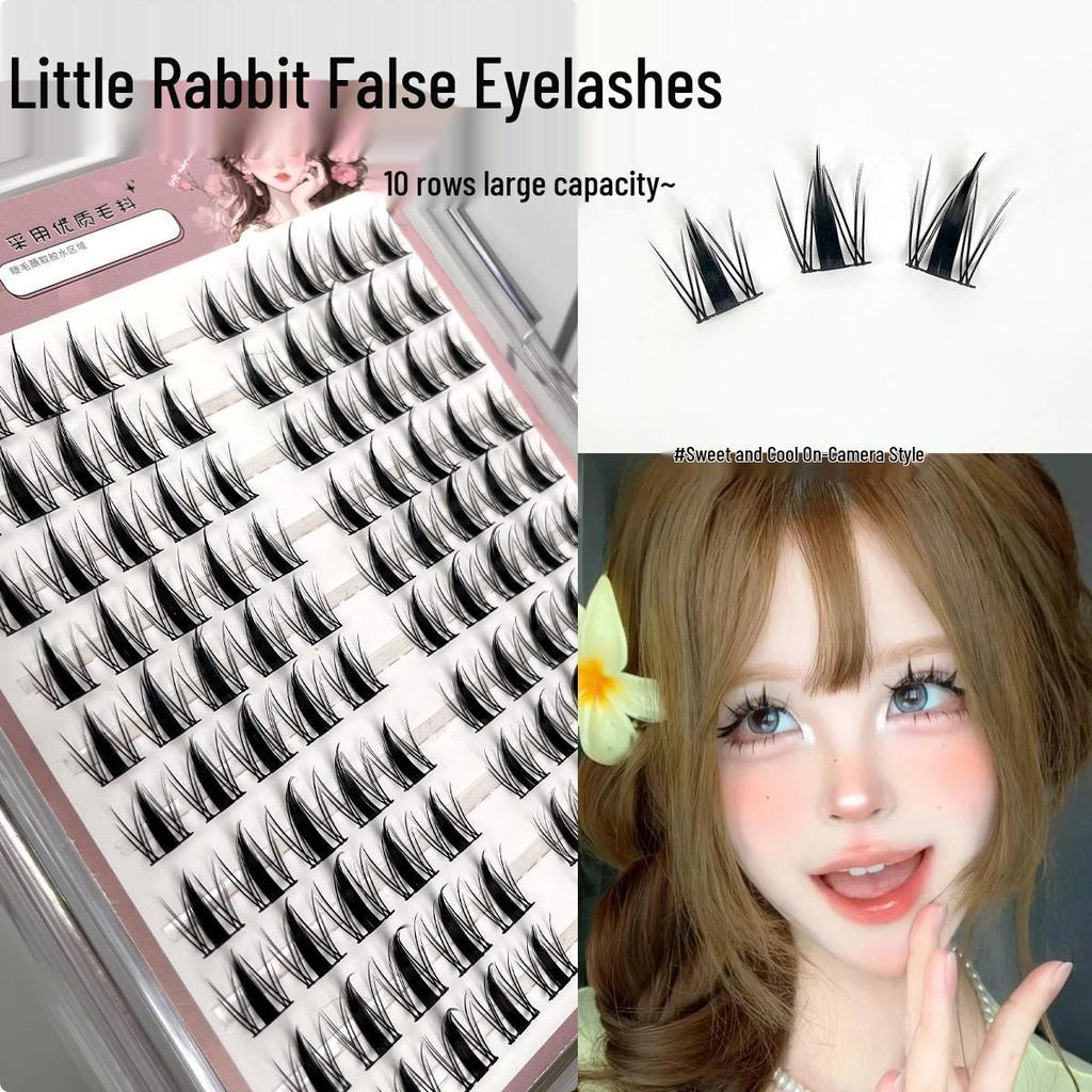 Yinglile Barbie Wild Rabbit Eyelashes: Dense, Photogenic, Natural-Looking, Beginner-Friendly, Large Capacity.
