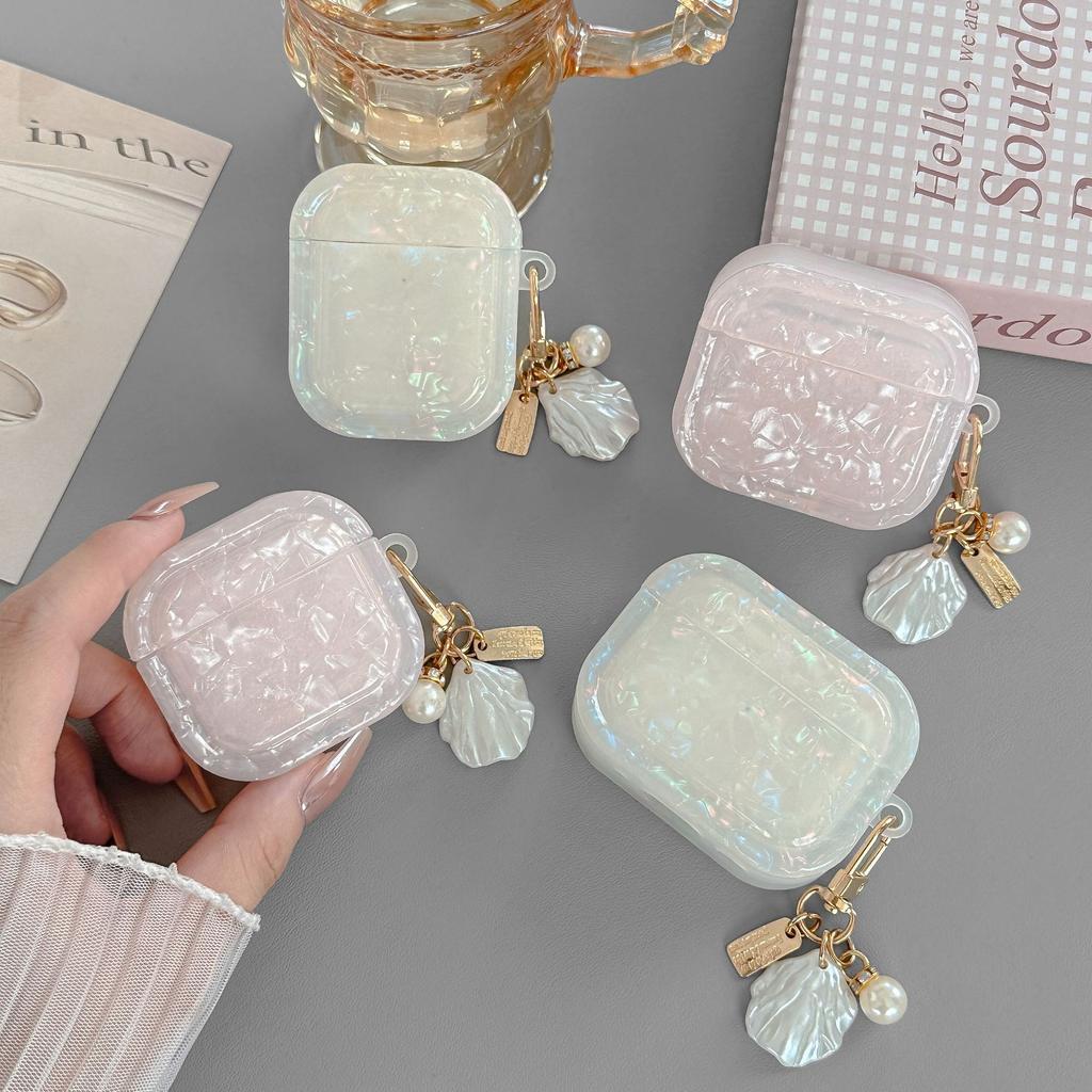 New square shell pattern imd apple AirPods pro1 earphone case protective case 1st generation soft case