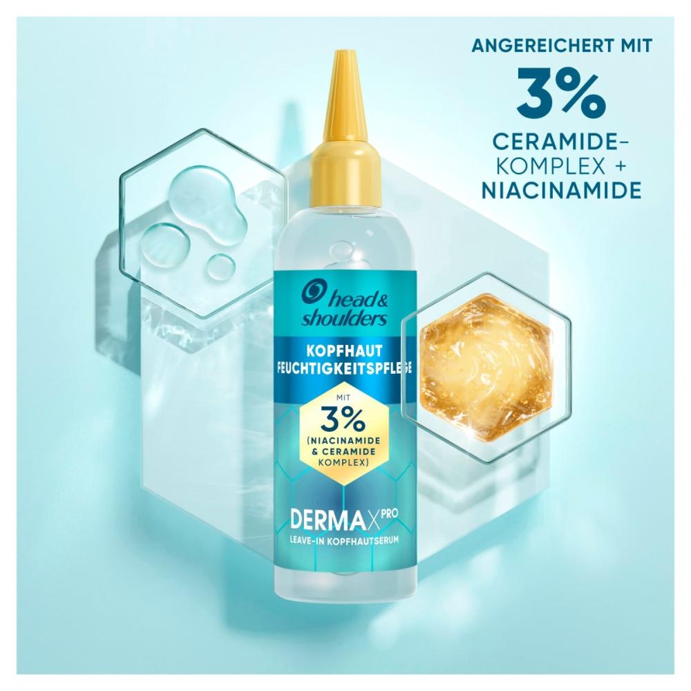 Head & Shoulders Scalp Serum Leave-in DermaX Pro Moisturizer 145ml