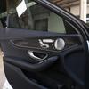 Soft Carbon Fiber For Mercedes Benz C Class W205 GLC Class 2014- Interior Door Decoration Panel Cover Trim Car Accessories