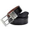Men'S Simple Pin Buckle Double-Sided Belt, Casual Belt Belt Belt Rotating Buckle