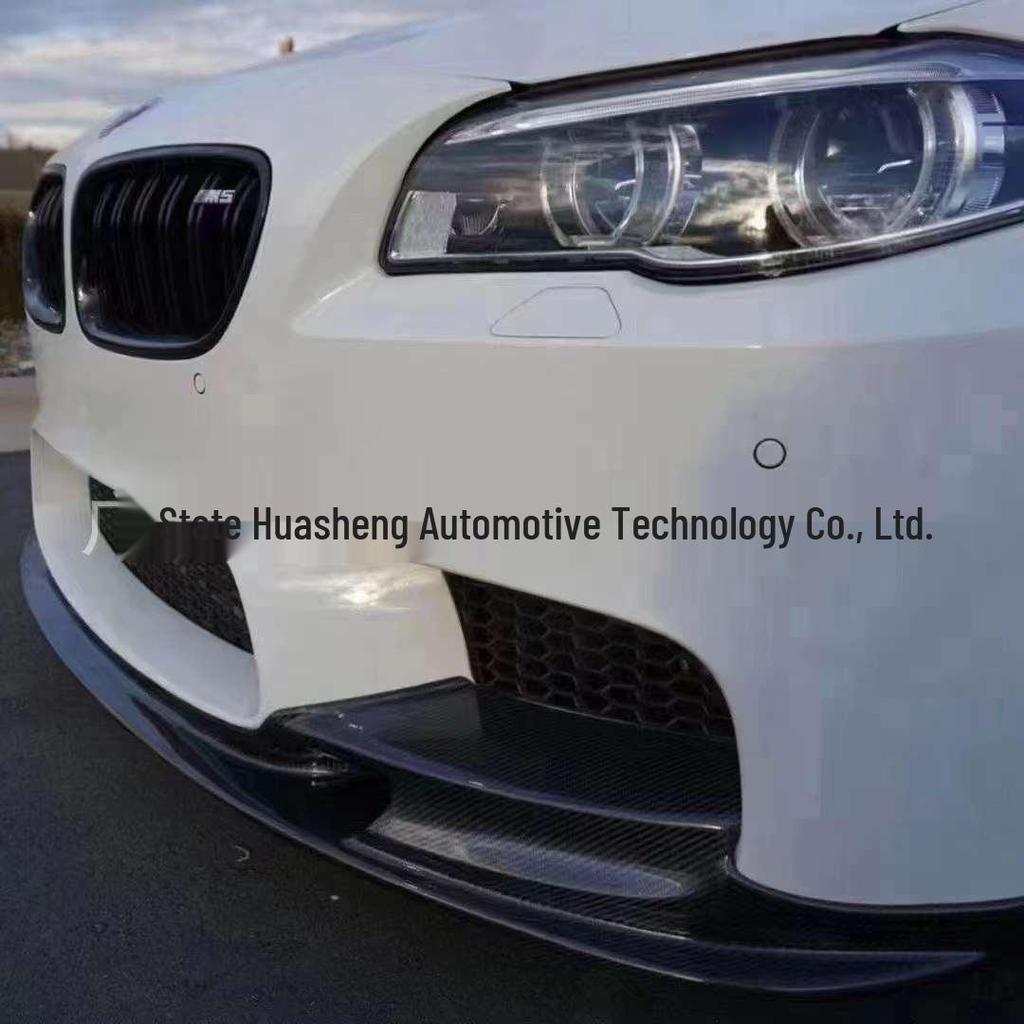 3D Carbon Fiber Front Lip Spoiler for BMW F10 M5, True M5F90 Model