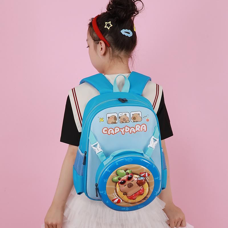 Lightweight Student Schoolbag 3D Shell Ultra-Light Weight-Reducing Backpack for Kindergarten Boys and Girls