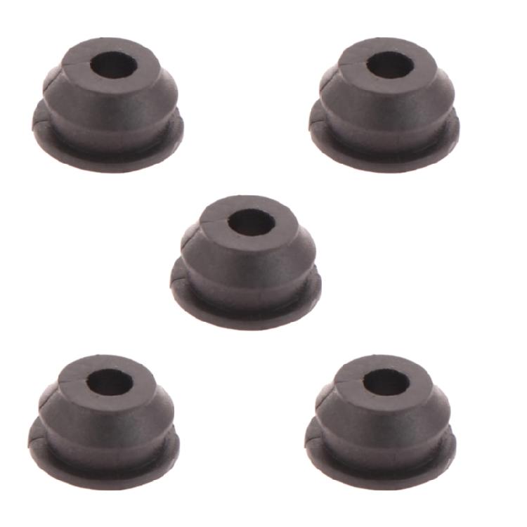 Bike Frame Grommet Insert for Cable Ports Black Push-Fit Rubber Trim for Entry Hole Care and Daily Upkeep Part