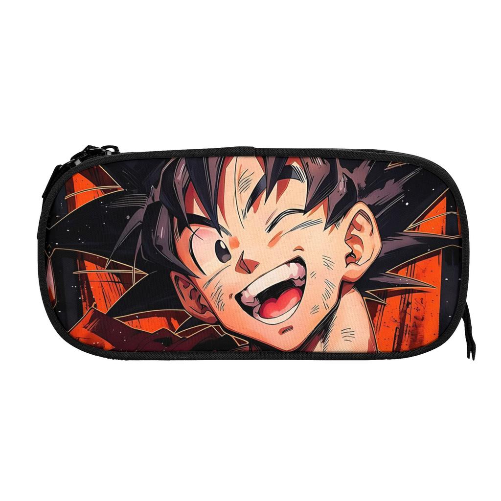 Custom Dragon Ball Super Saiyan Goku Large Capacity Bags for Child Handheld Study Bag for Boys Gilrs Kids