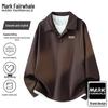 Men's Casual Long-Sleeve Lapel Sweatshirt