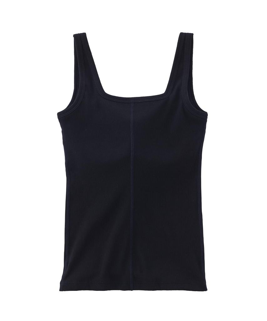 Our Wacoal Cotton Rib Tank Top with Outerwear Functions As a Top and Underwear In Creates a Beautiful Bust BL Women's Cups, Top, One, Silhouette,