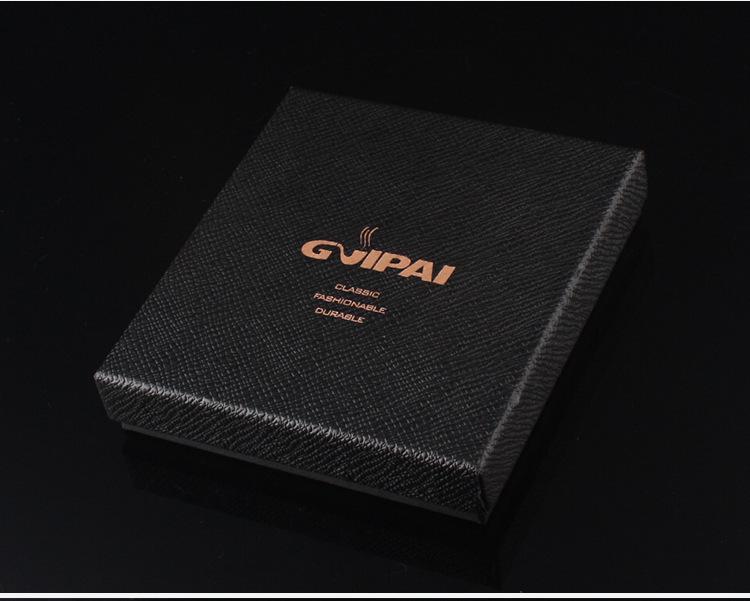 Noble Pie GP9029 Bronze Floral Multifunctional Cigarette Case & USB Lighter (Holds 20 Cigarettes)