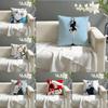 Anime K-Kiznaiver Hot Pillow Case Natural Linen Organic Fabric Double-Sided Printing Sofa Home Decor Cushion Cover