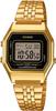 Standard Montre Femme Quartz Digital Cadran Noir Bracelet Acier - LA680WEGA-1ER - - - - - Doré