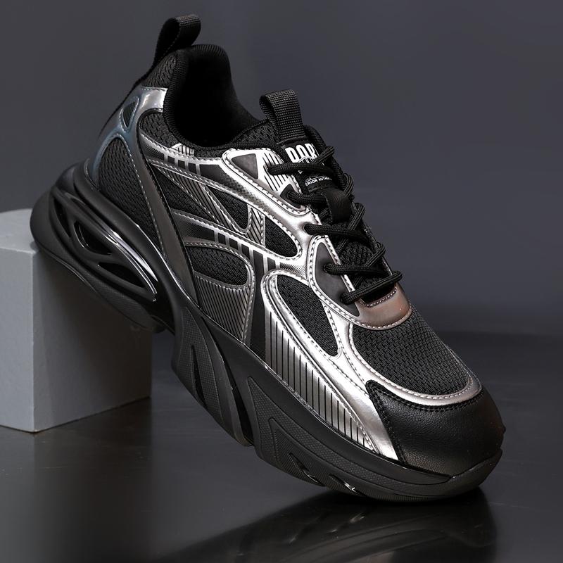 Golden Sapling Man Winter Casual Sneakers Synthetic Leather Men's Shoes Korean Style Platform Mesh Breathable Sneaker