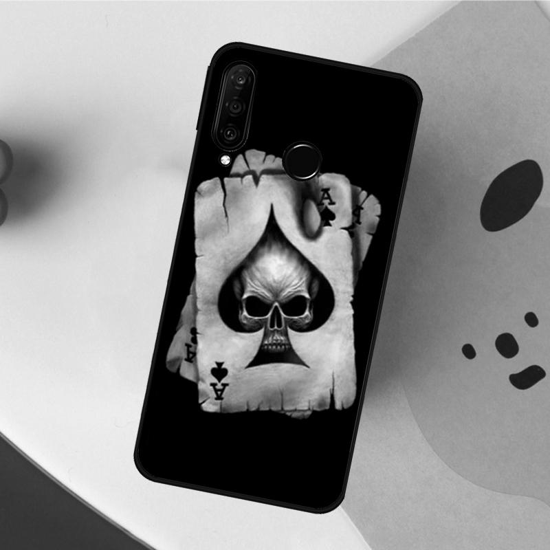 

Ace of Spades Poker For Huawei Nova 8i 7i 11i 12i 12s Y70 Y72 Y73 Y60 Y90 Y61 Y91 9 10 SE P20 P30 P40 Lite Case Huawei Nova 9