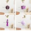 Purple Color Christmas Tree Ornaments Plastic Material Christmas Spheres  Holiday Decor