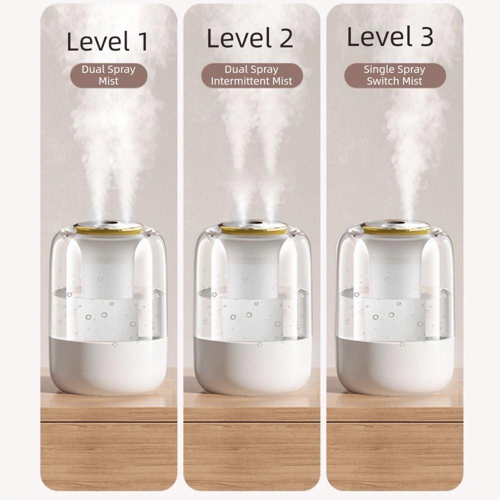 Adjustable Mist Desktop Fogger Colorful Night Light LED Mist Maker Mist Air Purifier  Home Use