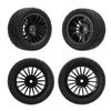 4Pcs Rubber Tire Strong Grip Powerful Buffering Racing Car Tires for UD1601 UD1602 UD1603 UD1604 UD1607 SG1603 SG1604