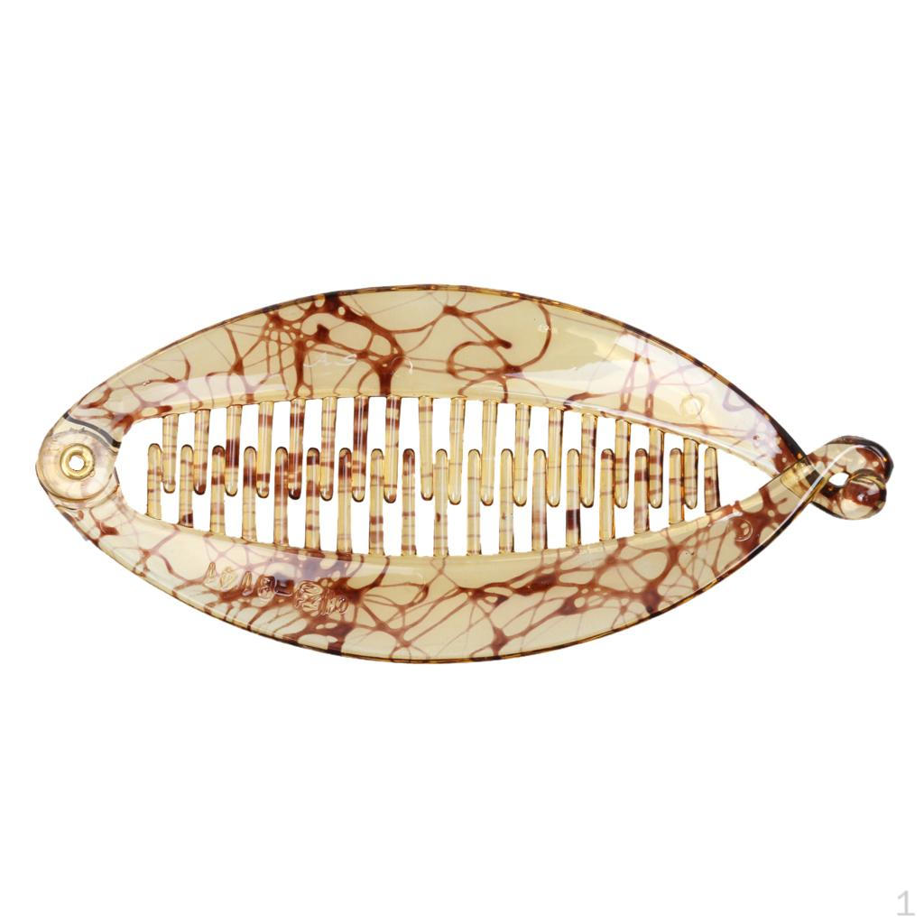 

Claw Hairpin Hair clip and clamp Accessory Banana Ponytail Holder Light Brown String