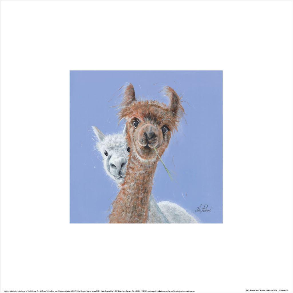 Julia Pankhurst He´s Behind You Print