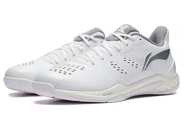 Li Ning Cloud Thunder Low top Badminton Shoes Unisex White AYAS028-2