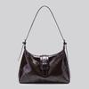 Casual Retro Commuting Niche Underarm Bag Soft Leather Women's Handbag Shoulder Bag Crossbody Tote Bag