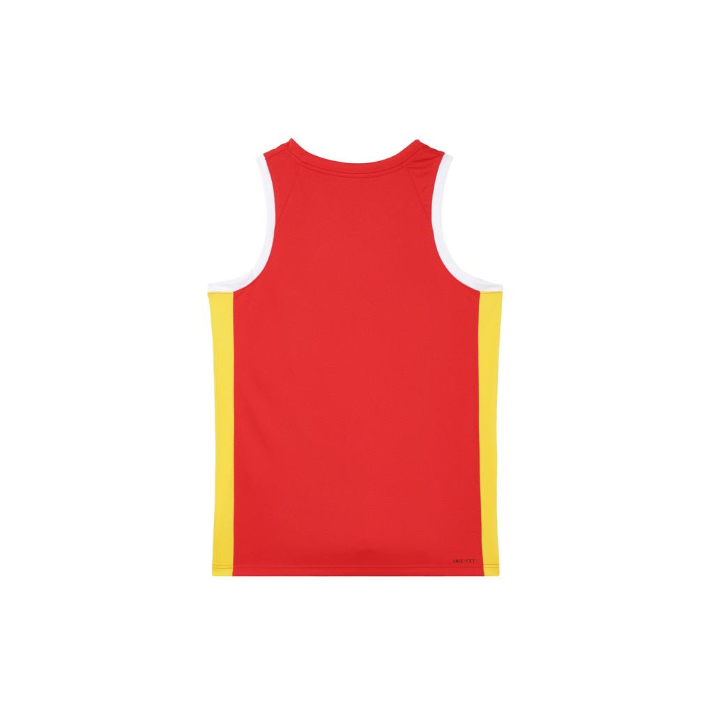 Nike China Women's Basketball Team Olympic Collection Basketball Jersey Men's Comet Red/Travel Yellow FQ0373-637